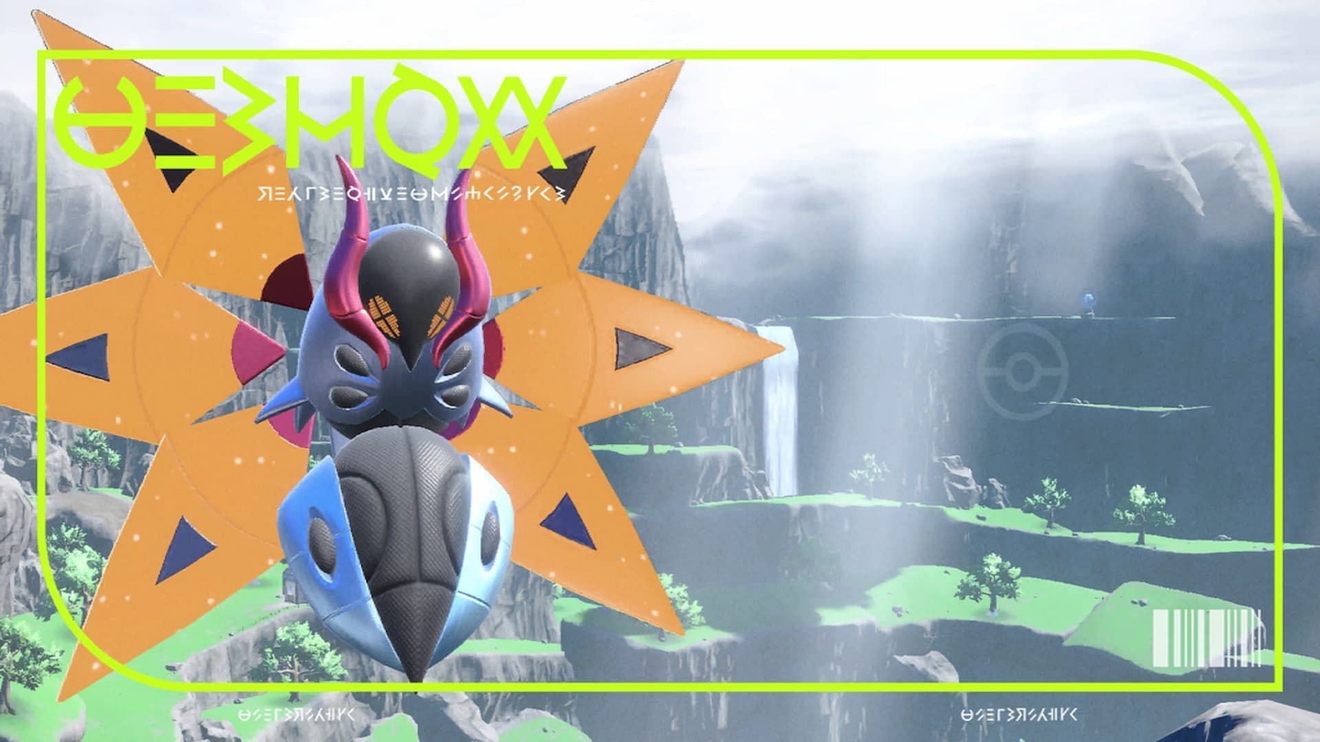 Iron Moth's Paldean Pokedex entry (Image via The Pokemon Company)